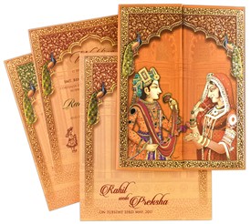 Indian Wedding Cards Scroll Wedding Invitations Theme Wedding Cards Wedding Invitations