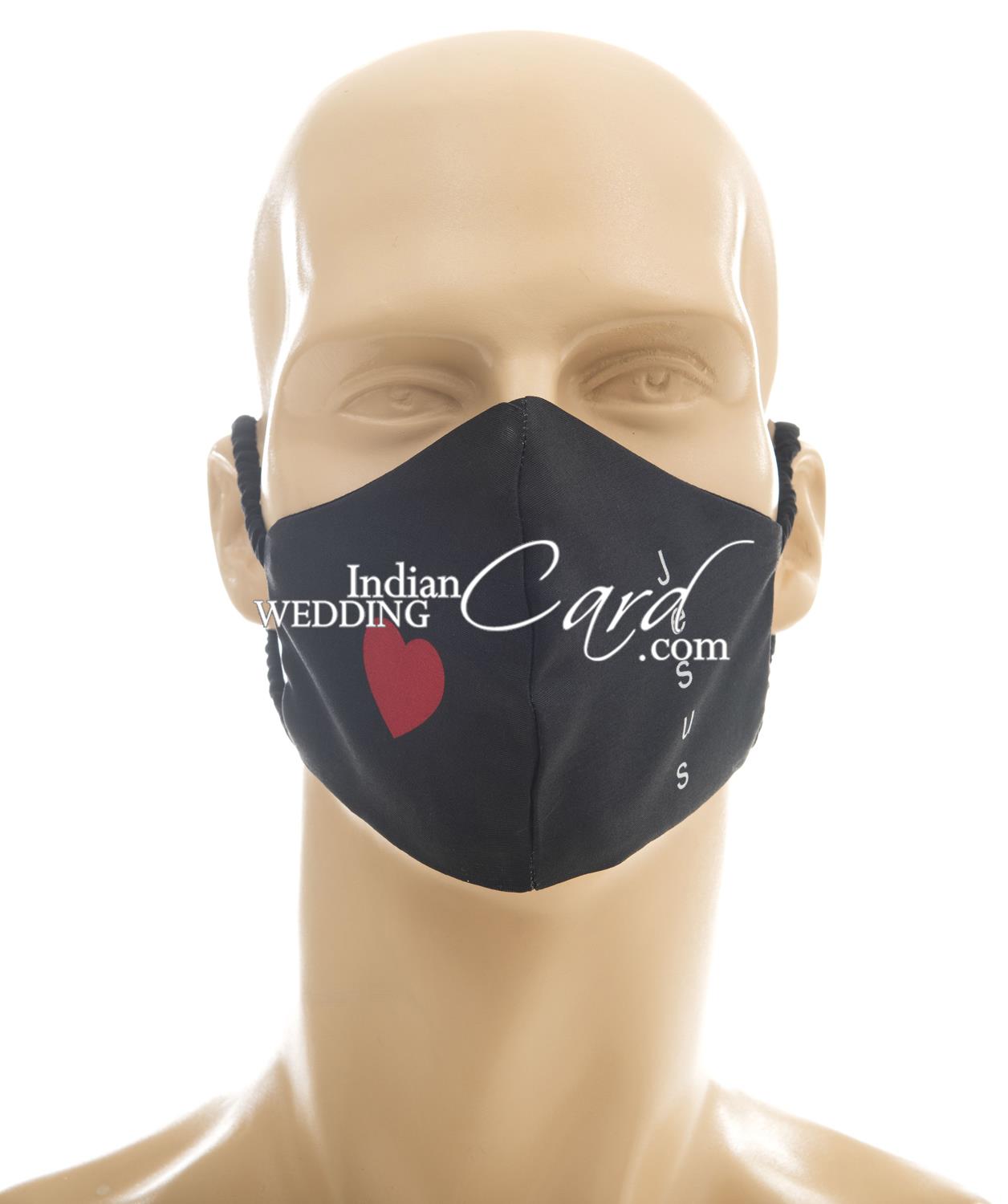 3 layer cotton cloth mask with customizable digital printing MASK100