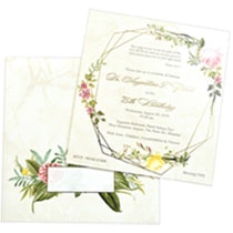 Floral Theme Cards