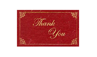 Thank You Cards