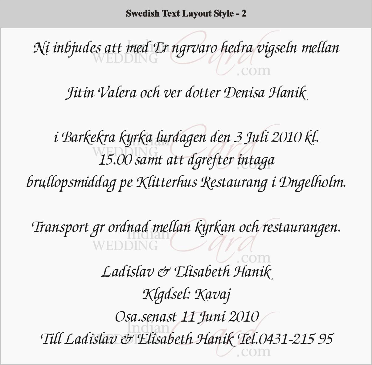 Swedish Text Layout 2 Swedish Text Layout 2